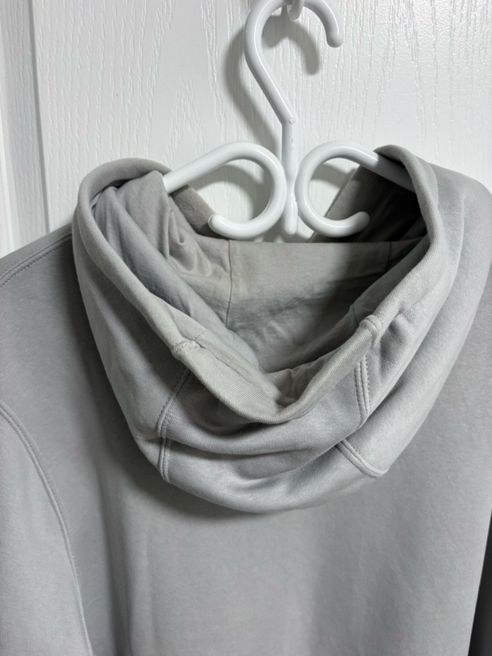 Nike Gray Hoodie with Red Fry-Box Graphic - Picture 6 of 6